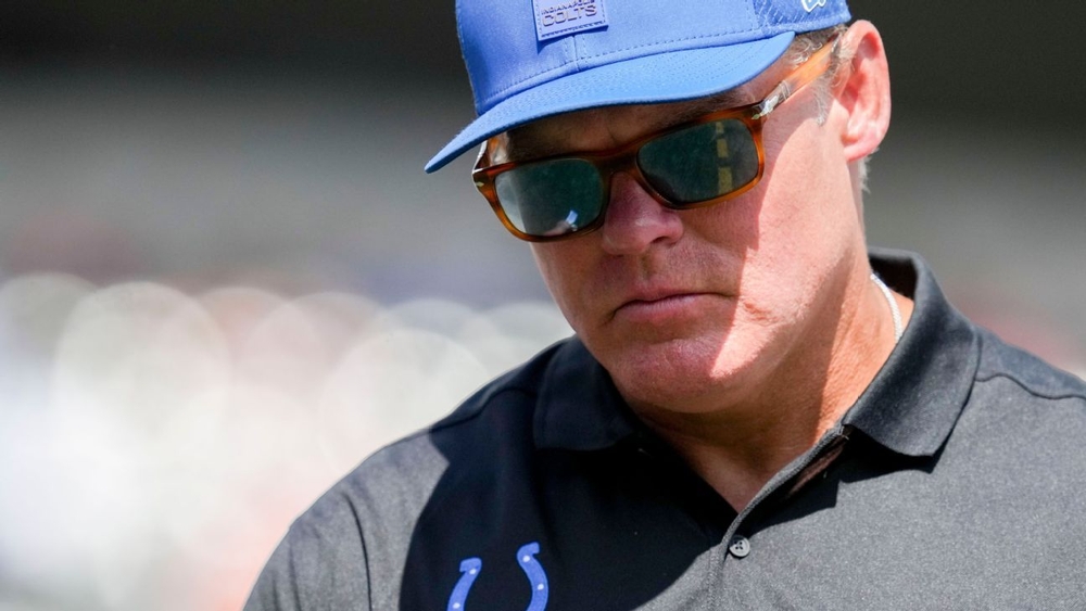 img of Colts fire GM Ballard after home loss to Titans, cite...