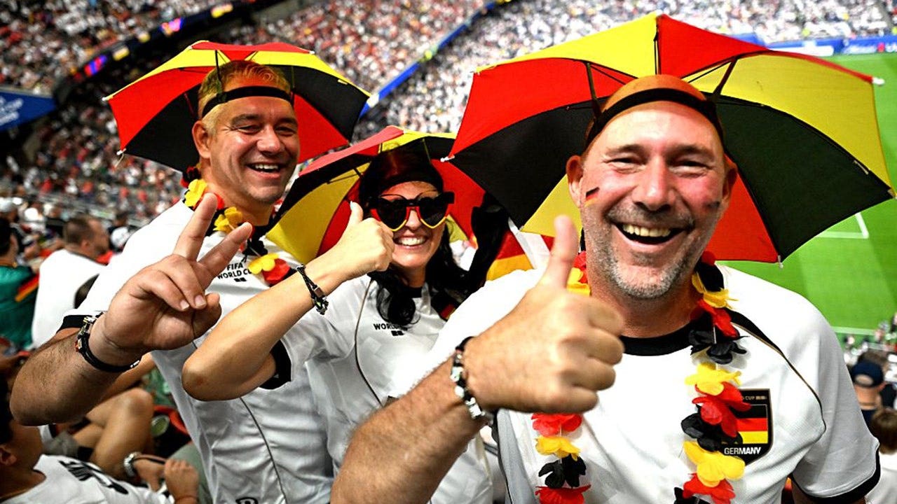 German World Cup fan breaks down in tears after being blown away by kind...
