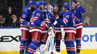 Goalie Shesterkin notches empty-netter in Rangers' victory