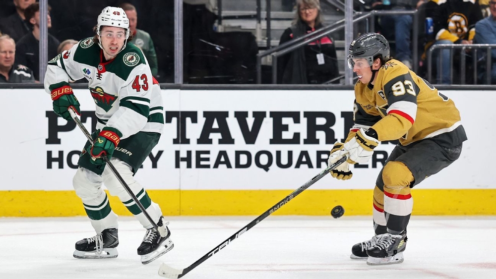 img of NHL Tonight: Golden Knights, Wild pair off in...
