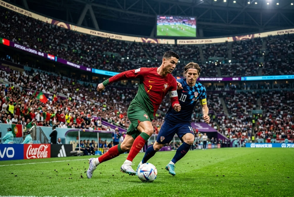 img of Portugal vs Croatia Highlights 🌎🏆 2026 FIFA World Cup™ | Round of 32 -...