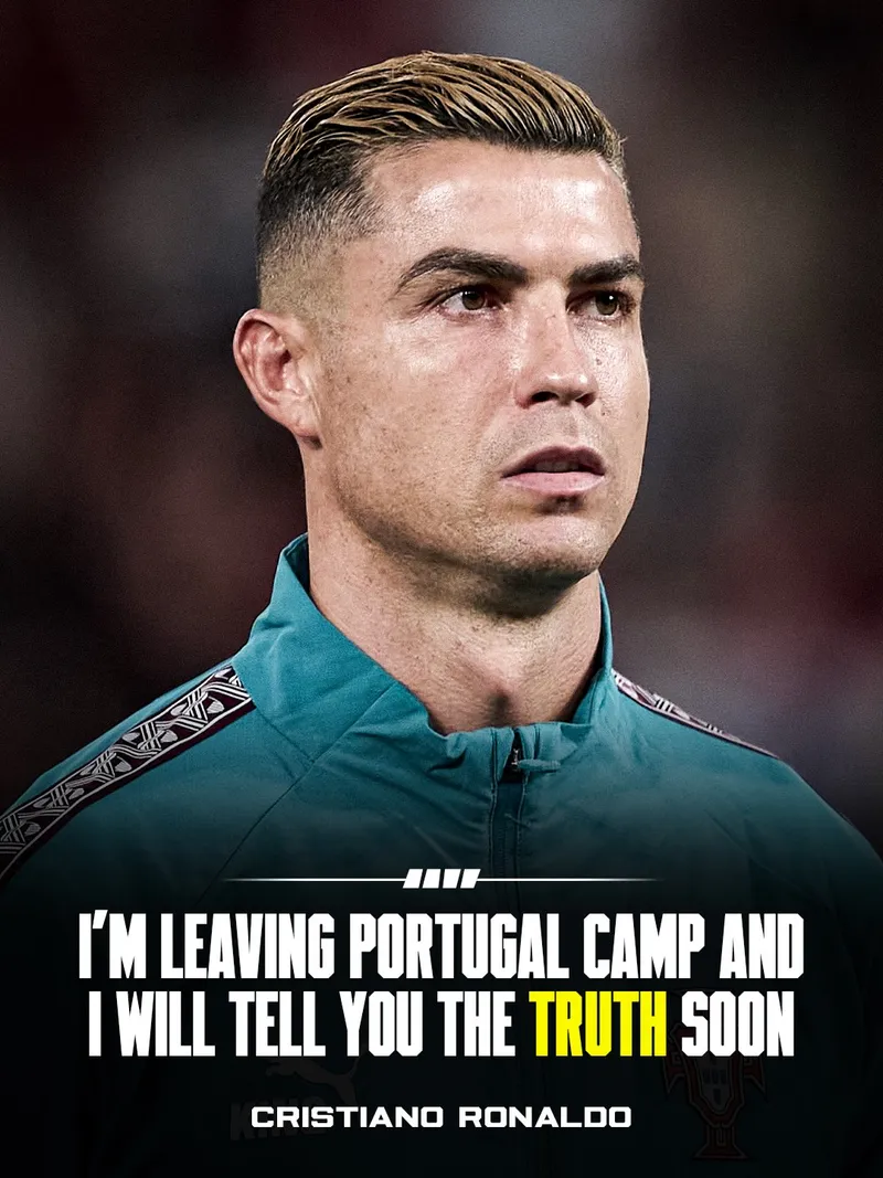 Ronaldo Breaks Silence on Portugal Exit: 'In Time, I Will Tell the Truth'