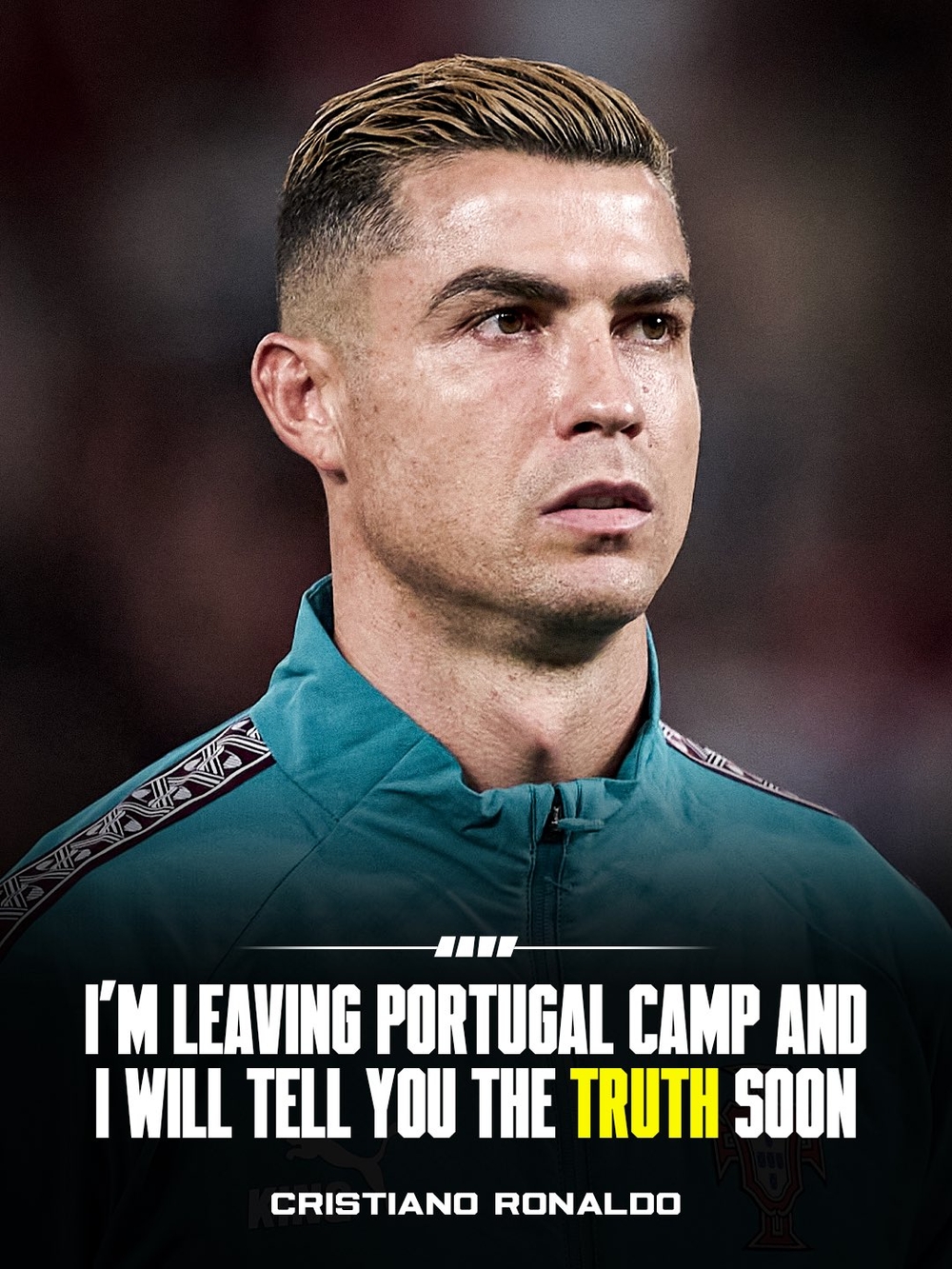 img of Ronaldo Breaks Silence on Portugal Exit: 'In Time, I Will Tell the Truth'