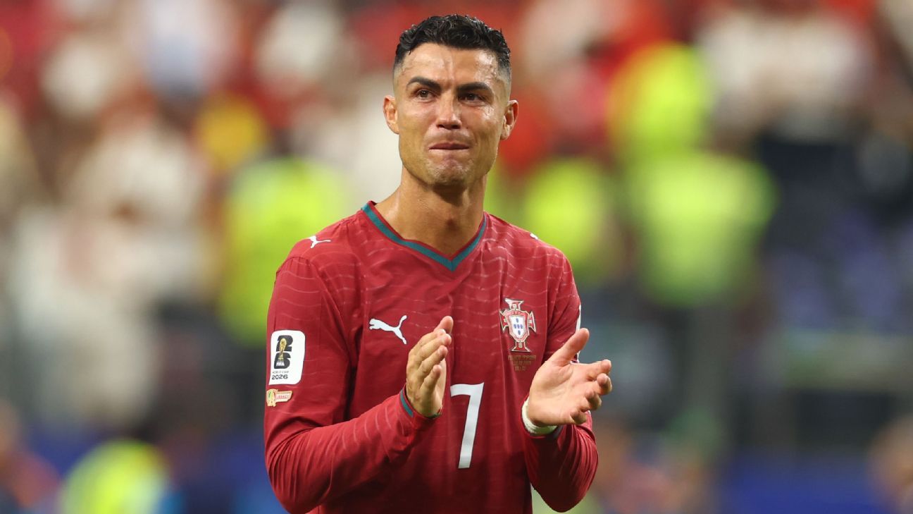 Ronaldo exits in tears as Spain end final World Cu...