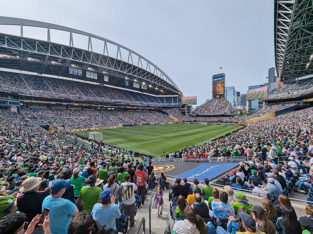 img of Seattle World Cup festivities generated $889M,...