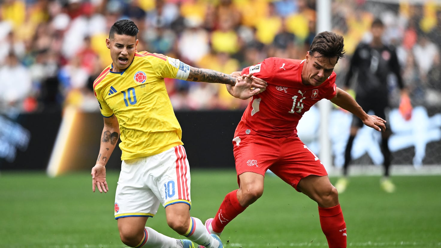 Switzerland vs Colombia live online: score, stats, goals & updates | FIF...